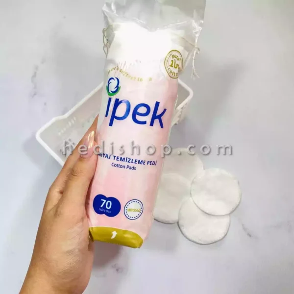 پد آرایش پاک کن ترکیه ای ایپک IPEK 70 عددی (3)